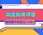 微信搬砖项目，简单几步操作即可轻松日入100+【批量操作赚更多】-林文副业站