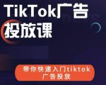 跨境B哥tiktok广告投放课，带你快速入门tiktok广告投放价值1680元-林文副业站