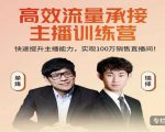 高效流量承接主播训练营：快速提升主播能力,实现100万销售直播间-林文副业站