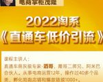茂隆2022直通车低价引流玩法，教大家如何低投入高回报的直通车玩法-林文副业站