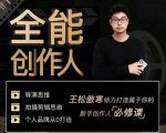 王松傲寒·全能创作人思维课，帮你打造创作人IP，全面提升导演思维-林文副业站