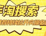 沧海老师·手淘搜索、手淘推荐持续拉升实操必备，简单易学，快速掌握-林文副业站