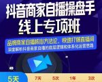 羽川-抖音商家自播操盘手线上专项班，深度解决商家直播底层逻辑及四大运营难题-林文副业站