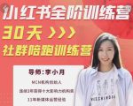 李小月小红书全阶短视频训练营，30天打造专属IP-林文副业站