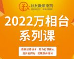 秋秋漫画电商2022万相台系列课，最新拉爆技术，助力打爆核心品类的同时，实现整体增长-林文副业站