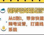 视频号变现运营，视频号+社群+直播，铁三角打通视频号变现系统-林文副业站