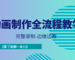 动画制作全流程教学-完整录制-边做边教-《累了就躺一会儿》-林文副业站