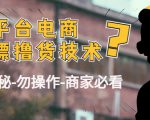 外面收费2980的全平台电商白嫖撸货技术（仅揭秘勿操作-商家防范必看）-林文副业站