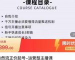 榜上传媒·直播运营线上实战主播课，0粉正价起号，新号0~1晋升大神之路-林文副业站