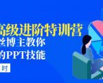 PPT高级进阶特训营:百万粉丝博主教你进阶你的PPT技能(98节课程+PPT素材包)-林文副业站