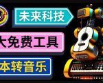 抢先体验未来Ai科技-文本转音乐工具，只需输入文字描述，即可创作歌曲和音乐-林文副业站