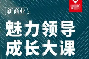 张琦·新商业魅力领导成长大课2023新版,高效管理必修课(30节)-林文副业站