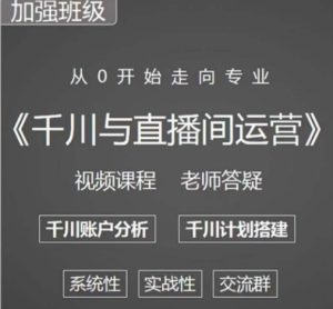 阳光哥·千川图文与直播间运营,从0开始走向专业,包含千川短视频图文、千川直播间、小店随心推-林文副业站