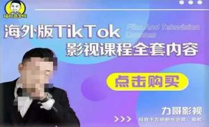 海外TikTok影视课程全套，从搭建渠道，到如何正确使用账号，到未来的变现渠道等-林文副业站