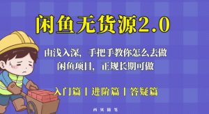 闲鱼无货源最新玩法，从入门到精通，由浅入深教你怎么去做【揭秘】-林文副业站