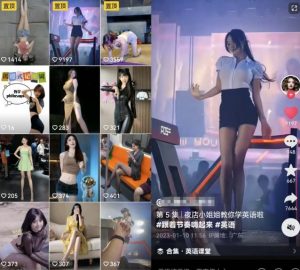 拆解抖音美女记单词视频副业小项目，一条龙玩法大解析（教程+素材）-林文副业站