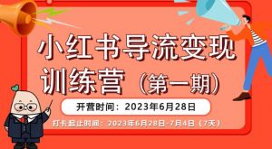 【推荐】小红书导流变现营，公域导私域，适用多数平台，一线实操实战团队总结，真正实战，全是细节！-林文副业站