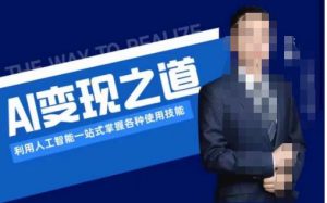 AI变现之道，利用人工智能一站式掌握各种使用技能（图文版教程）-林文副业站