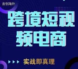 钧哥TikTok短视频底层实操，言创海外跨境短视频，实战即真理-林文副业站