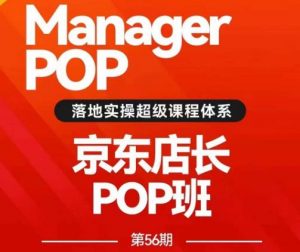 搜索书生POP店长私家班培训录播课56期7月课，京东搜推与爆款打造技巧，站内外广告高ROI投放打法-林文副业站
