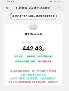 盲盒交友5.0，男粉变现实操项目，亲测变现效果极好【揭秘】-林文副业站