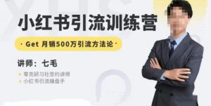 零克·小红书引流训练营第五期，小红书矩阵引流到vX的方法论-林文副业站