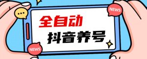 2023爆火抖音自动养号攻略、清晰打上系统标签，打造活跃账号！-林文副业站