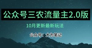 (10月)三农流量主项目2.0——精细化选题内容，依然可以月入1-2万-林文副业站