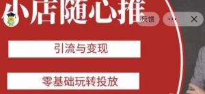 老陈随心推助力新老号，引流与变现，零基础玩转投放-林文副业站