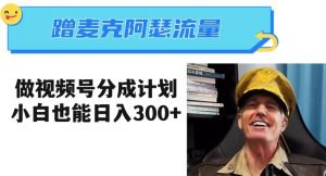 蹭麦克阿瑟热点，做视频号分成计划，小白三分钟一条日入300+【揭秘】-林文副业站