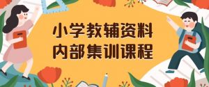 小学教辅资料,内部集训保姆级教程,私域一单收益29-129(教程+资料)-林文副业站