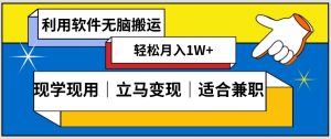 低密度新赛道视频无脑搬一天1000+几分钟一条原创视频零成本零门槛超简单【揭秘】-林文副业站
