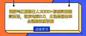 视频号红利期日入3000+原创实拍爆款玩法,银发电商2.0,从选品到出单全链路详细讲解【揭秘】-林文副业站