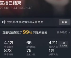 抖音24小时无人直播Ai时装秀,实操日入2000+,礼物刷不停,落地保姆级教学【揭秘】-林文副业站