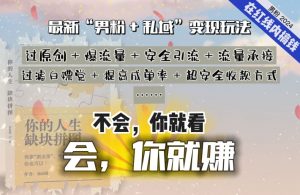 2024,“男粉+私域”还是最耐造、最赚、最轻松、最愉快的变现方式【揭秘】-林文副业站