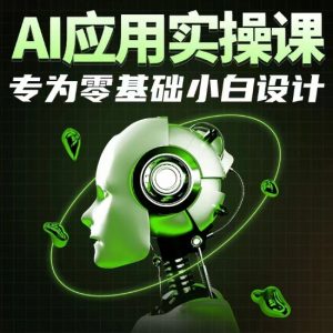 AI应用实操课，专为零基础小白设计-林文副业站
