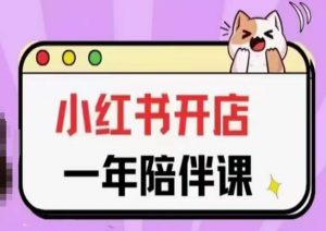 三九小红书开店一年陪伴课(更新)，从0到1玩赚小红书开店-林文副业站