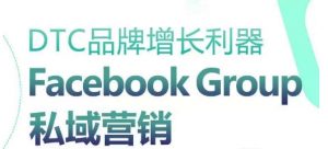 DTC品牌增长利器:Facebook Group私域营销策略-林文副业站