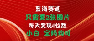 只需要2张图片，挂载链接出单赚佣金，小白宝妈均可【揭秘】-林文副业站