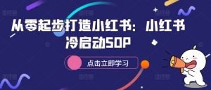 从零起步打造小红书：小红书冷启动SOP-林文副业站