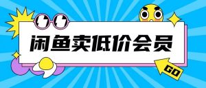 外面收费998的闲鱼低价充值会员搬砖玩法号称日入200+-林文副业站