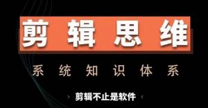 剪辑思维系统课，从软件到思维，系统学习实操进阶，从讲故事到剪辑技巧全覆盖-林文副业站