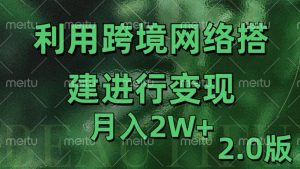 利用专线网了进行变现2.0版,月入2w【揭秘】-林文副业站