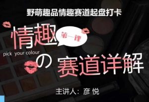 比高社群:情趣赛道训练营,野萌趣品情趣赛道起盘打卡,市场刚需项目-林文副业站