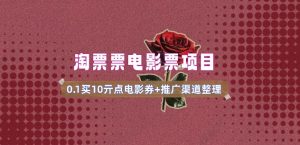 电影票无门槛券推广_0.1亓买10亓无门槛+渠道入口(v1.0版教程)-林文副业站