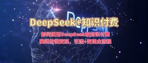 如何使用DeepSeek在知识付费赛道价值变现,引流+变现全流程-林文副业站