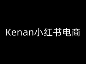 Kenan小红书电商-kenan小红书教程-林文副业站