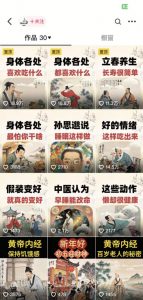 收徒499的养生短视频保姆级教学，爆款涨粉、养生变现，电脑手机均可-林文副业站