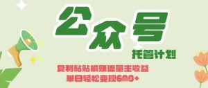 开启躺Z模式，Deepseek+公众号流量主，日入3张【揭秘】-林文副业站