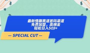 【轻云】最新情趣赛道首码渠道，免费加盟，高佣金，轻松日入5张+-林文副业站